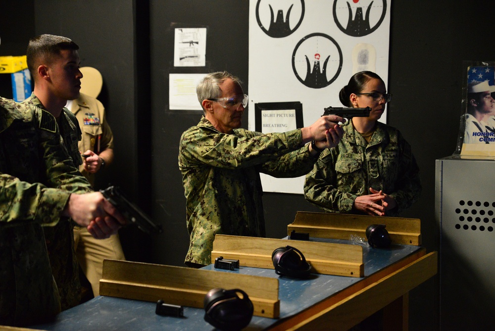 7th Fleet Commander Tours TSC Great Lakes and Learning Sites