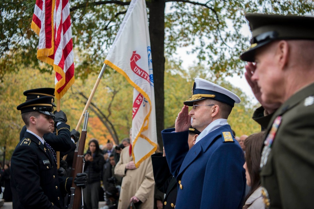 Ceremonial groundbreaking for National WWI Memorial