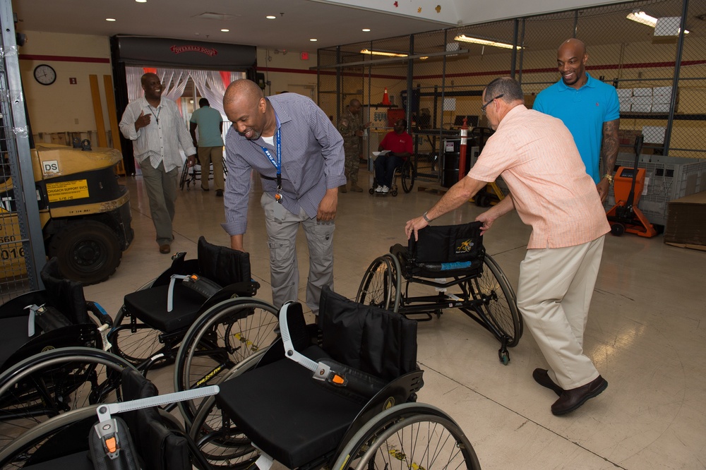 USSOCOM donates wheelchairs to veterans
