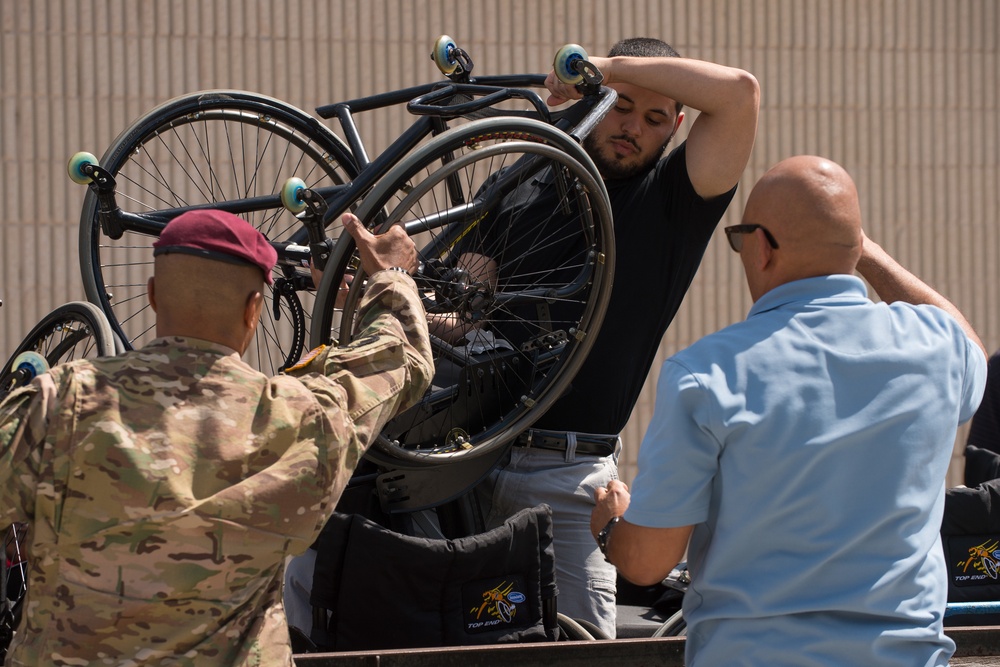 USSOCOM donates wheelchairs to veterans