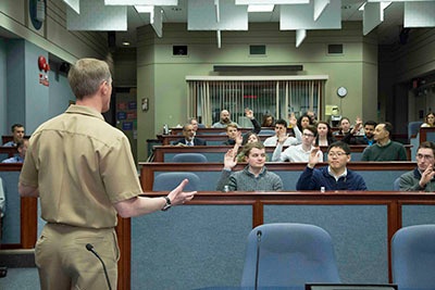 University students visit NUWC Division Newport for Naval Engineering Education Consortium Day