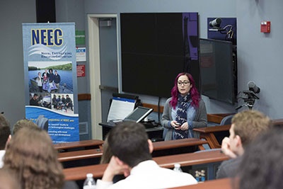 University students visit NUWC Division Newport for Naval Engineering Education Consortium Day