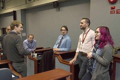 University students visit NUWC Division Newport for Naval Engineering Education Consortium Day