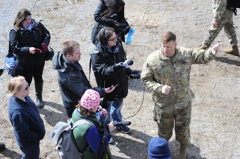 Fort Drum aviators provide local officials with bird’s eye view of Falcon’s Peak exercise