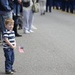 Veteran's Day parade fan