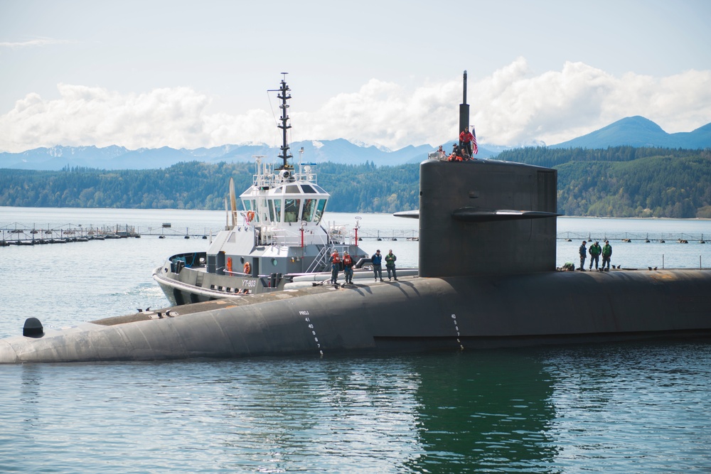 Henry M. Jackson Returns From Strategic Deterrent Patrol