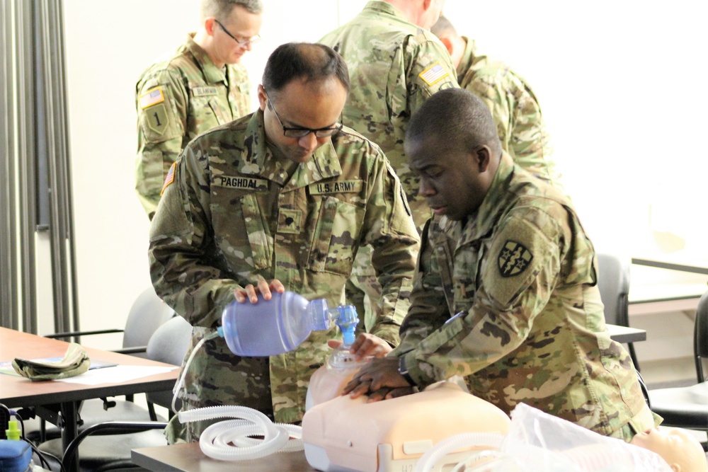 BLS training for medical professionals