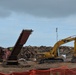 Temporary Debris Reduction Site at Los Alamos, Puerto Rico