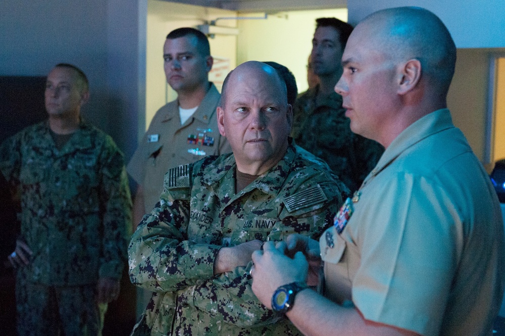 Commander, 3rd Fleet Visits Information Warfare Training Command San Diego, Talks Training, Fleet Readiness