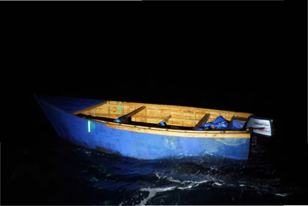 Coast Guard interdicts boat with 38 migrants in Mona Passage waters off Puerto Rico