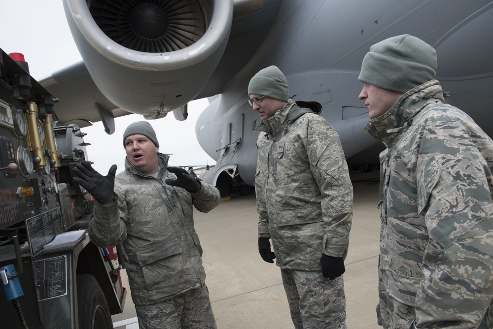 WVANG Airmen swap units for weekend training