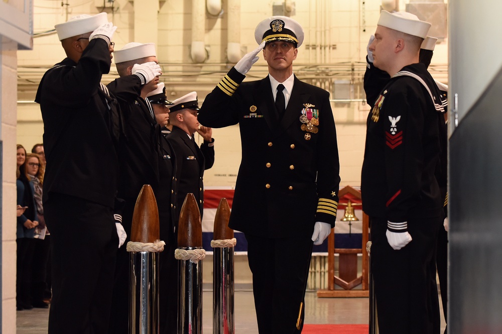 Regional Support Group, Groton Change of Command Ceremony