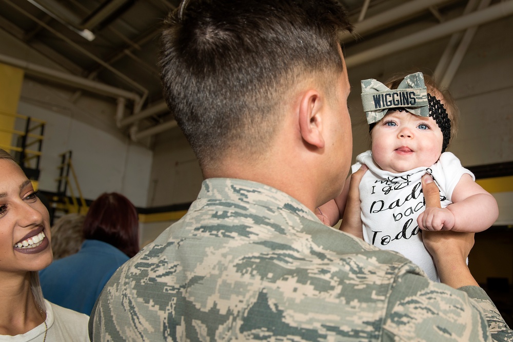 DVIDS - Images - Families, friends welcome back members of the 4th FW ...