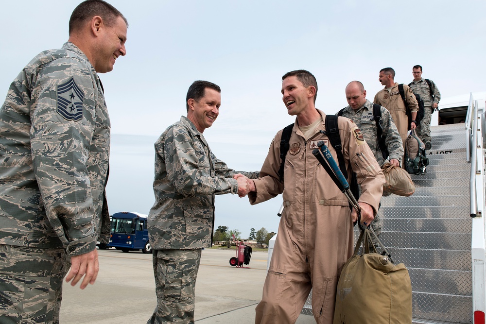 Families, friends welcome back members of the 4th FW