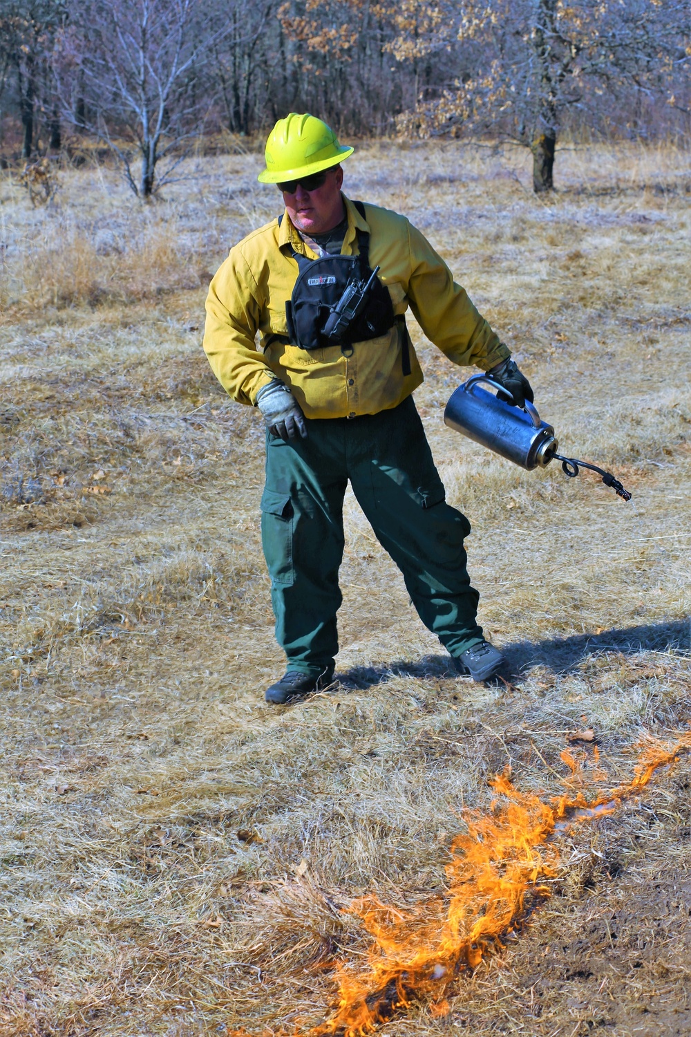 Prescribed burns: Fort McCoy uses fire for fire prevention