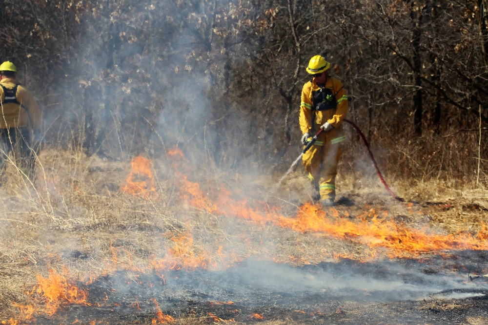 Fort McCoy’s 2018 prescribed burn season underway