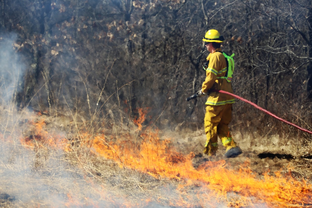 Fort McCoy’s 2018 prescribed burn season underway