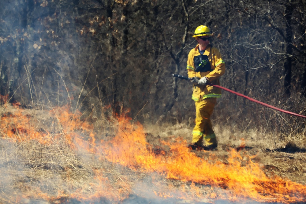 Fort McCoy’s 2018 prescribed burn season underway