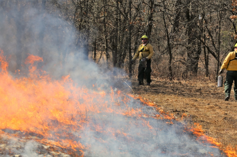 Fort McCoy’s 2018 prescribed burn season underway