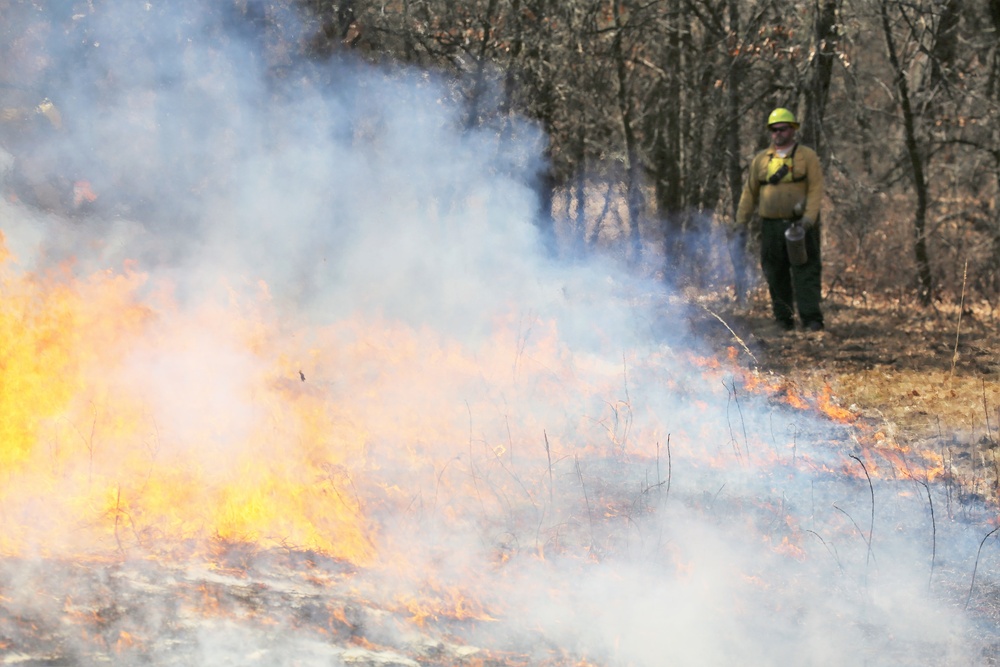 Fort McCoy’s 2018 prescribed burn season underway