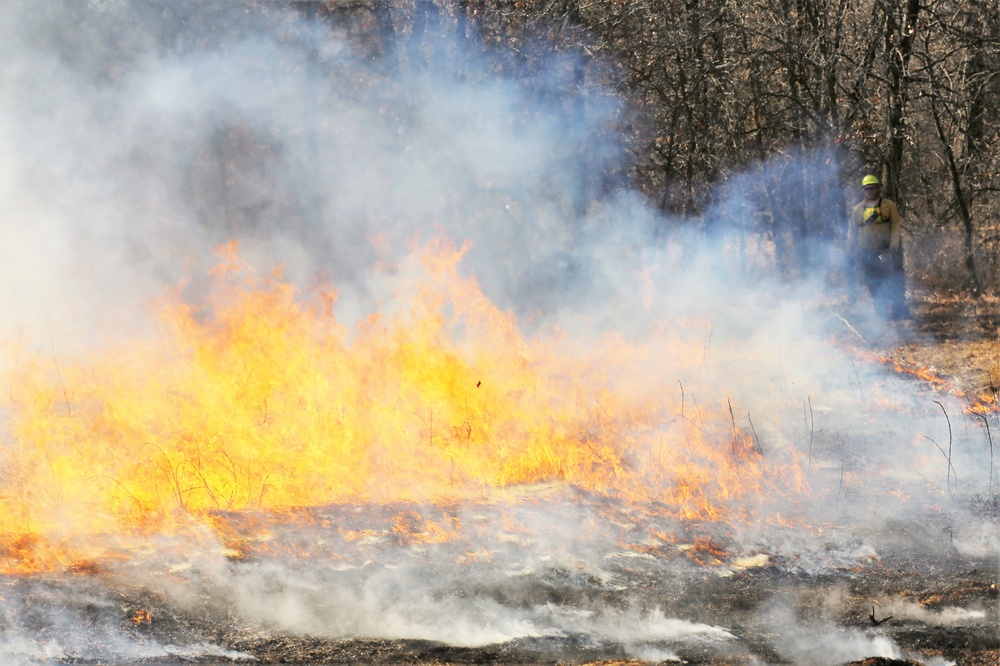 Fort McCoy’s 2018 prescribed burn season underway