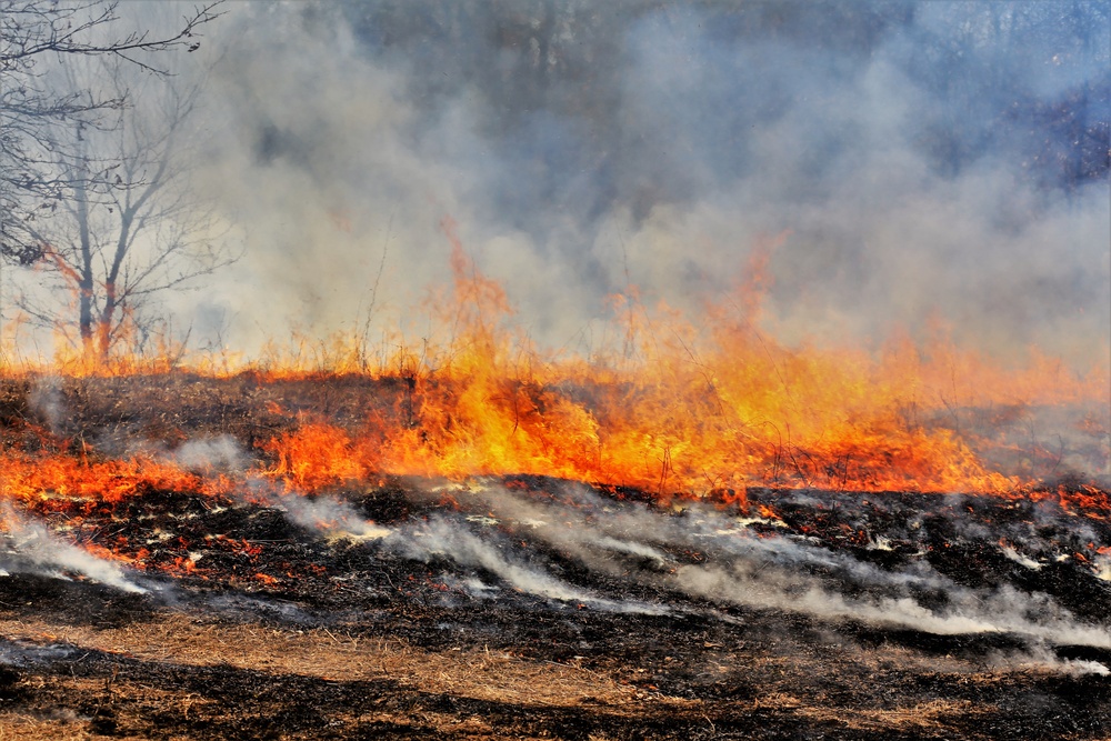 Fort McCoy’s 2018 prescribed burn season underway