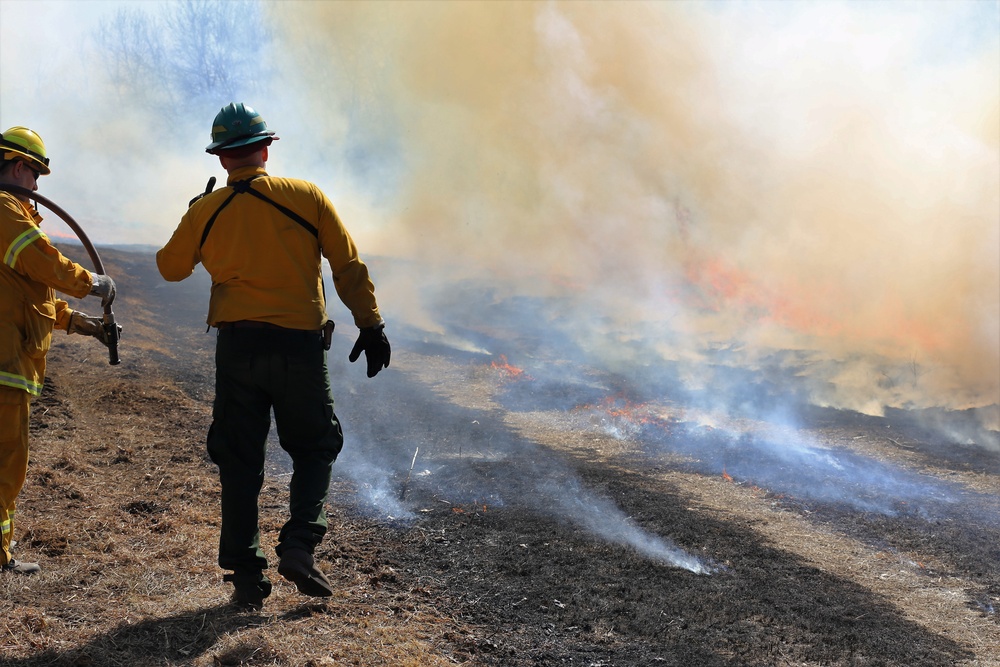 Fort McCoy’s 2018 prescribed burn season underway