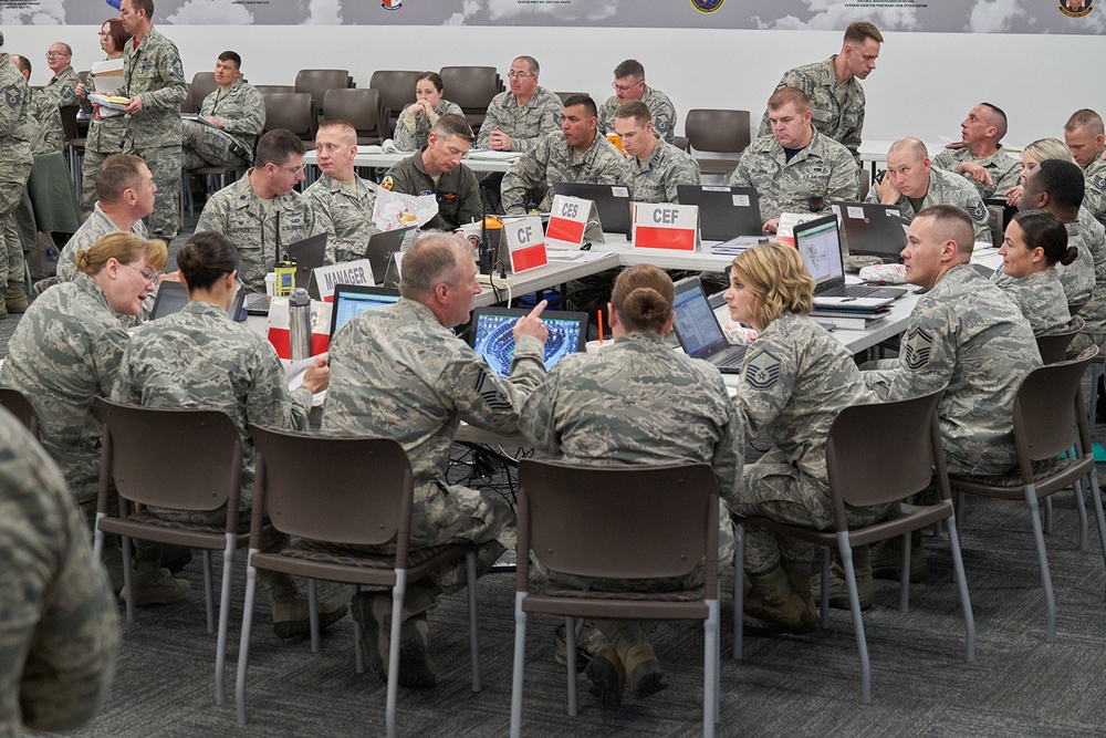 Wyoming Air Guard evaluates responses to a variety of emergencies