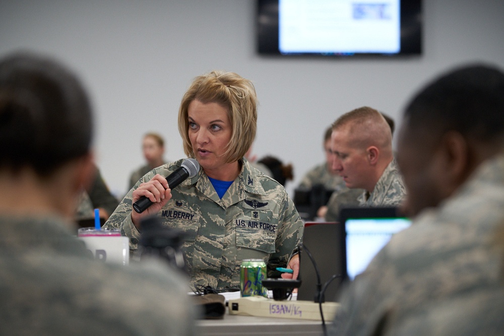 Wyoming Air Guard evaluates responses to a variety of emergencies