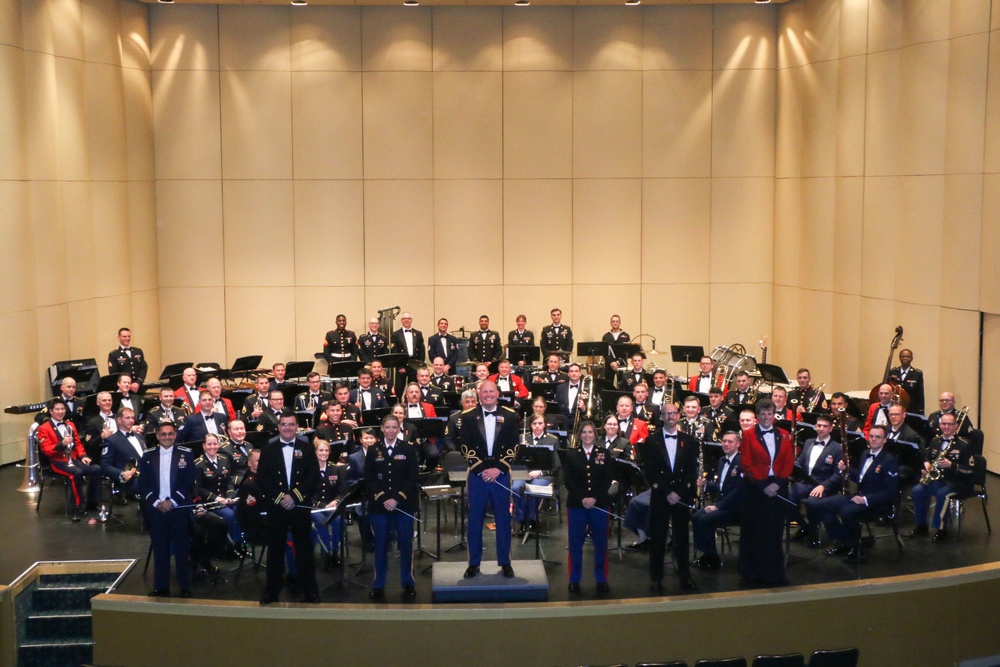 U.S. and Canada comes together for the International Military Band Concert