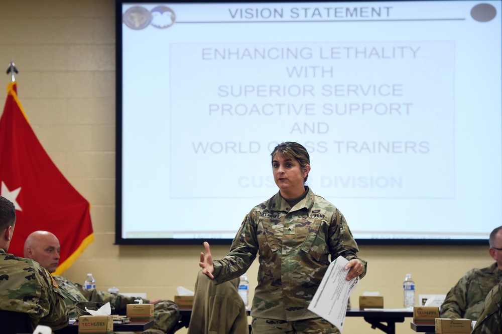 Army Reserve commanders come together for readiness huddle