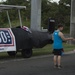 2018 UGM Runner Gets Water from Submarine Sailor