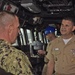 Force Master Chief James W. Osborne visits USS Blue Ridge