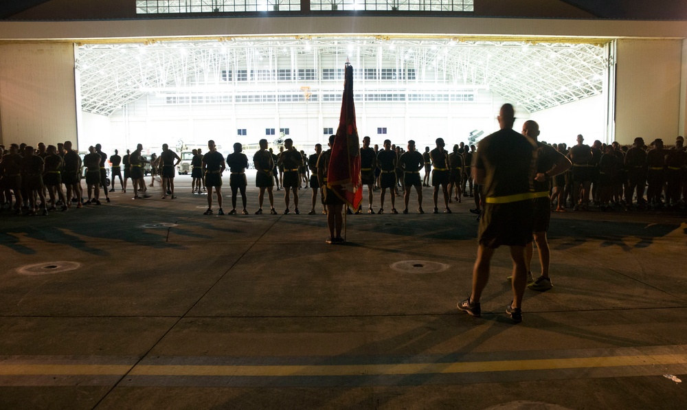 1,000 Marines participate in 1st MAW run