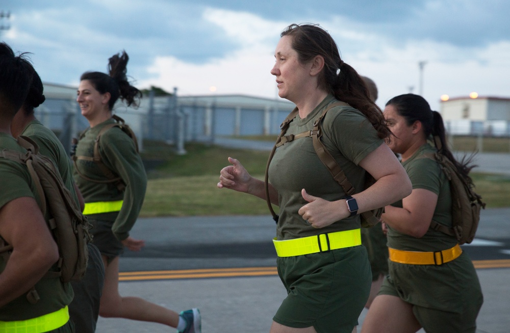 1,000 Marines participate in 1st MAW run