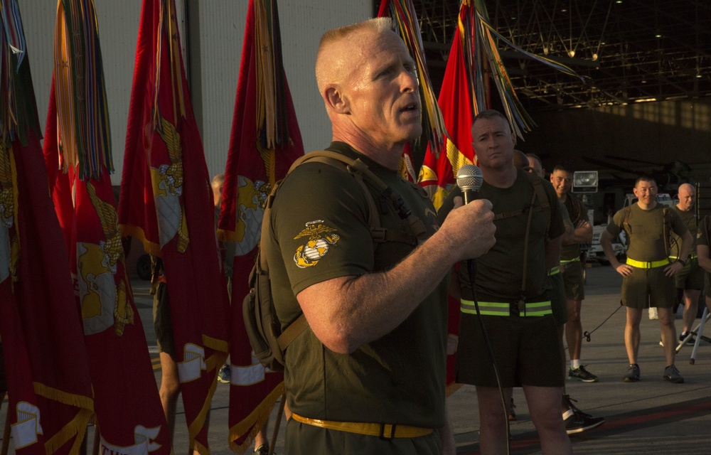 1,000 Marines participate in 1st MAW run