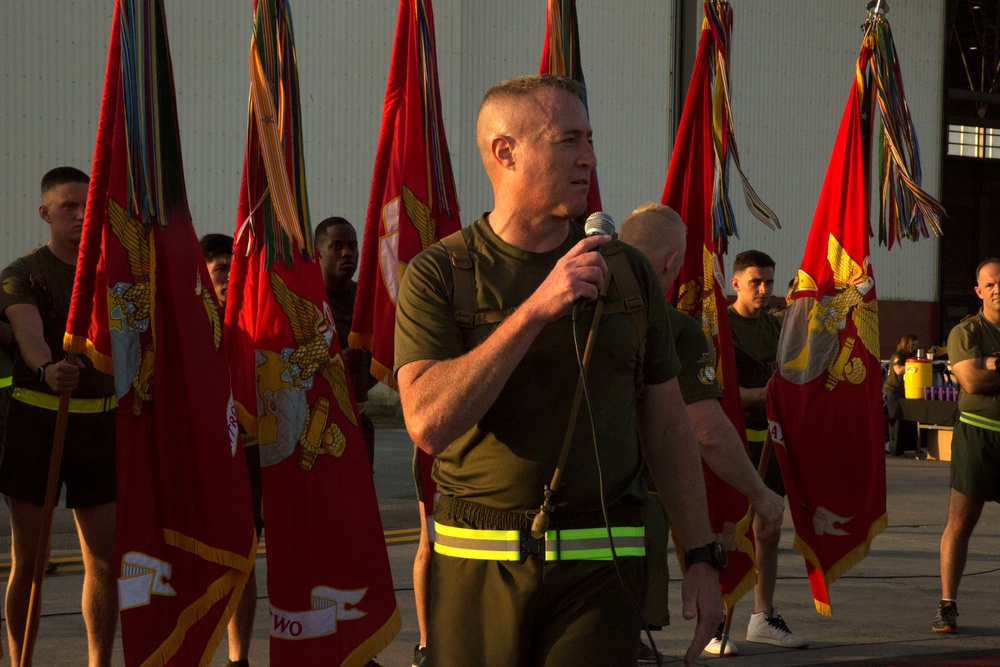 1,000 Marines participate in 1st MAW run