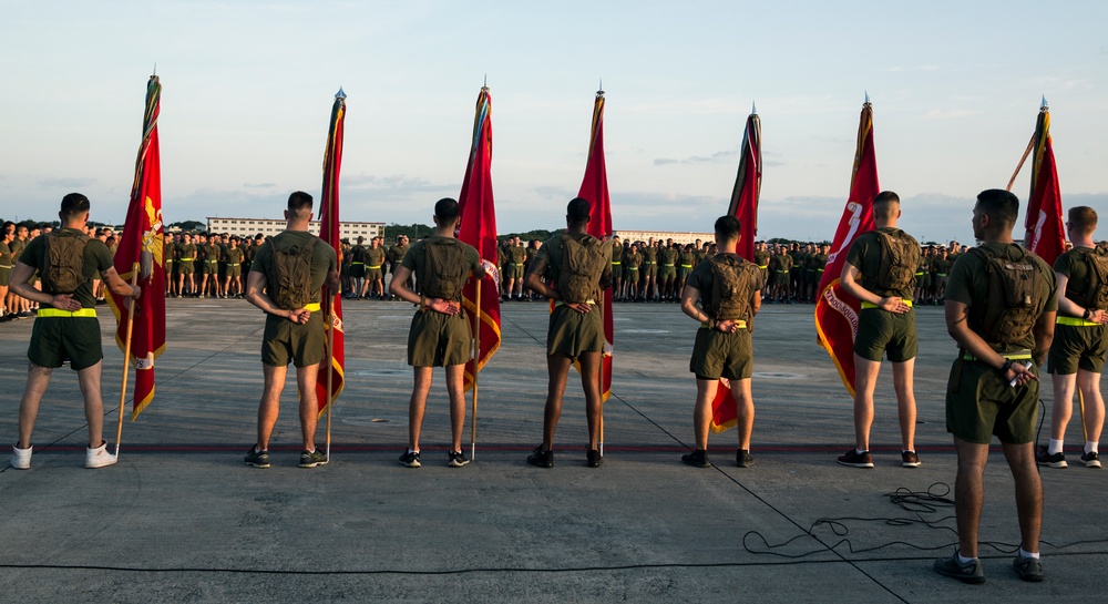 1,000 Marines participate in 1st MAW run