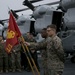 The 31st MEU holds formation aboard the USS Wasp