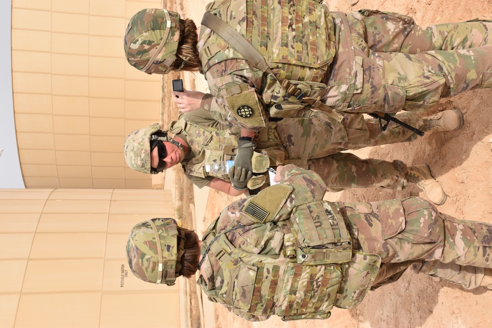 Army Reserve Soldiers work to improve living, work conditions for military members serving in the Middle East