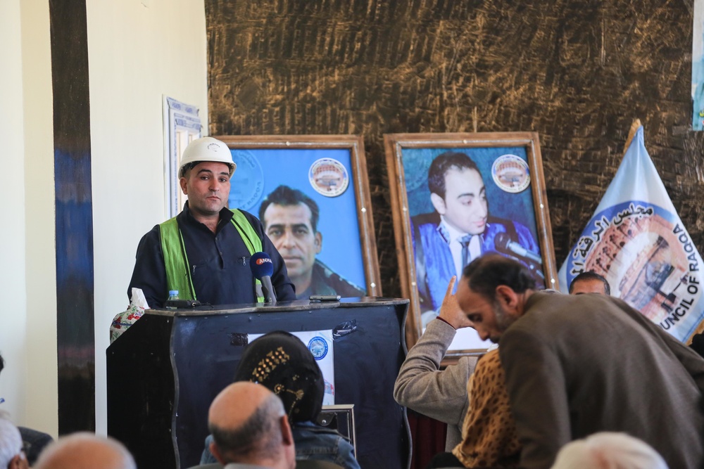 Raqqah Civil Council Press Conference