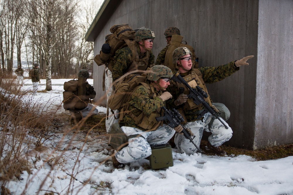Mortarmen conduct RSOP training in Norway
