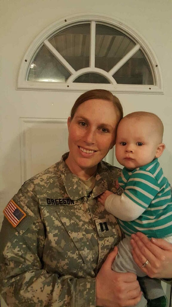 Army Reserve soldier balances motherhood, duty to country