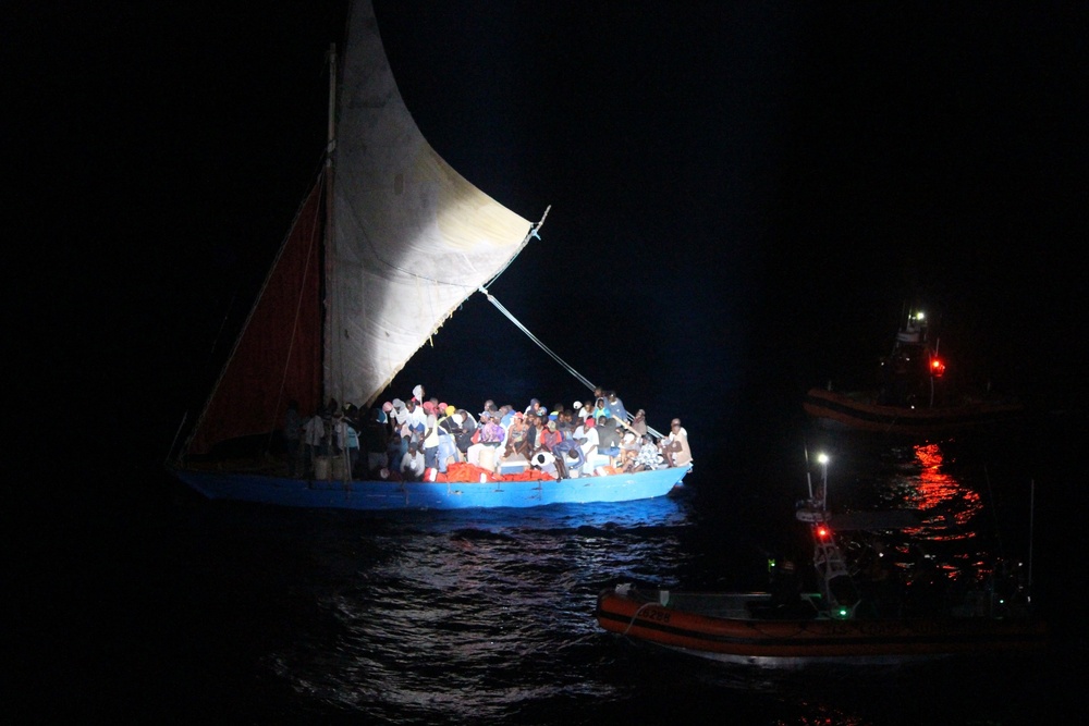 Coast Guard repatriates 50 Haitian migrants