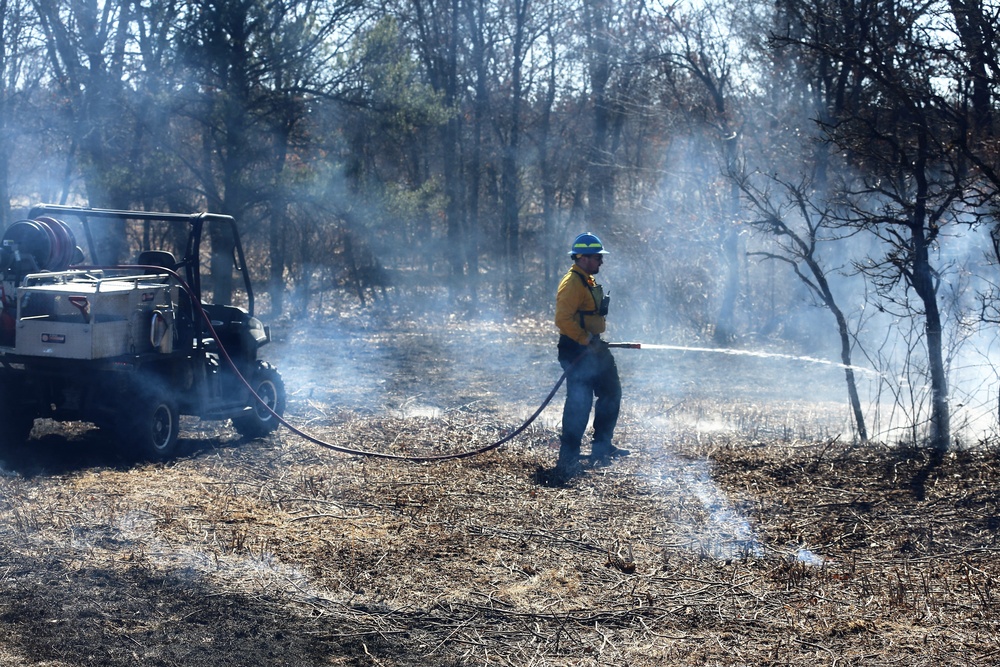 Prescribed burns: Fort McCoy uses fire for fire prevention