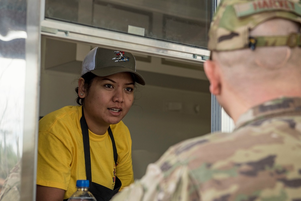 20th FSS opens Weasel Wagon food trailer