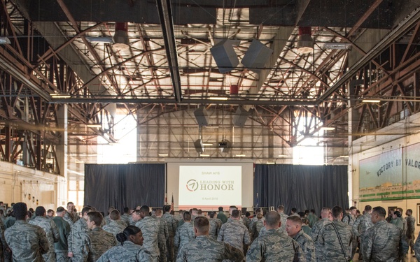 Former Vietnam POW mentors Team Shaw