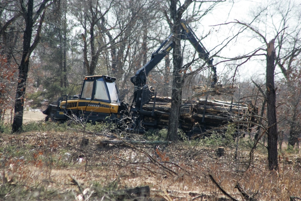 Fort McCoy timber harvest improves training capability, environment