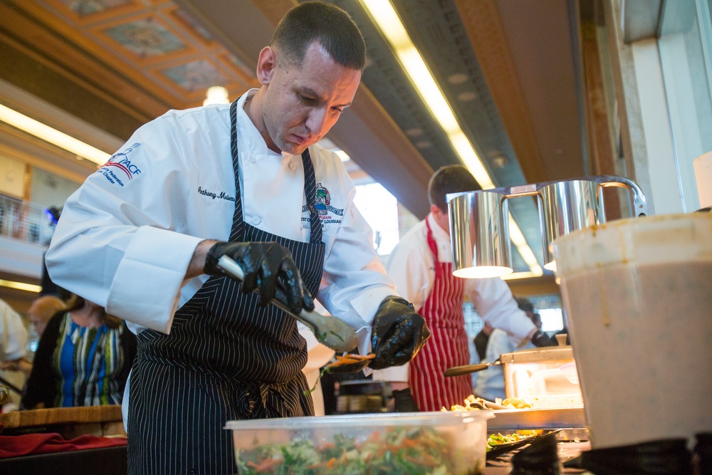 MARFORRES chef competes in annual Best Chef Louisiana competition