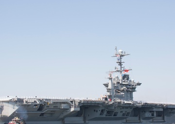 USS Harry S. Truman (CVN 75) and German frigate FGS Hessen (F 221) Depart Naval Station Norfolk